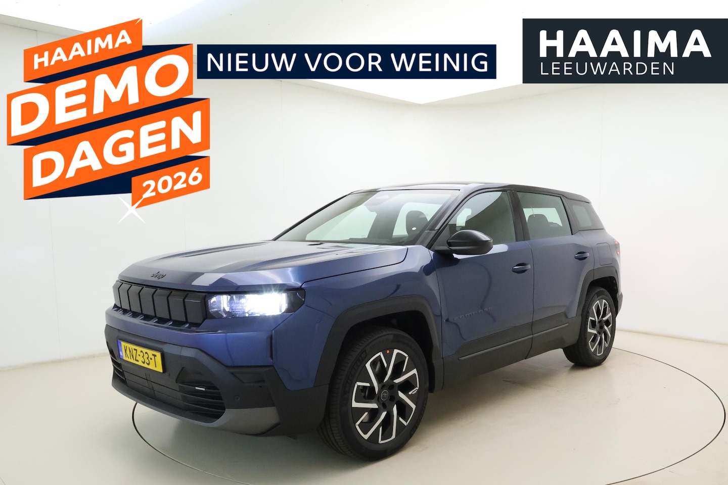 Jeep Compass - Altitude 74 kWh | DEMO | Speciale 8 jaar garantie | Navigatie | Climate control | Stoel & - AutoWereld.nl