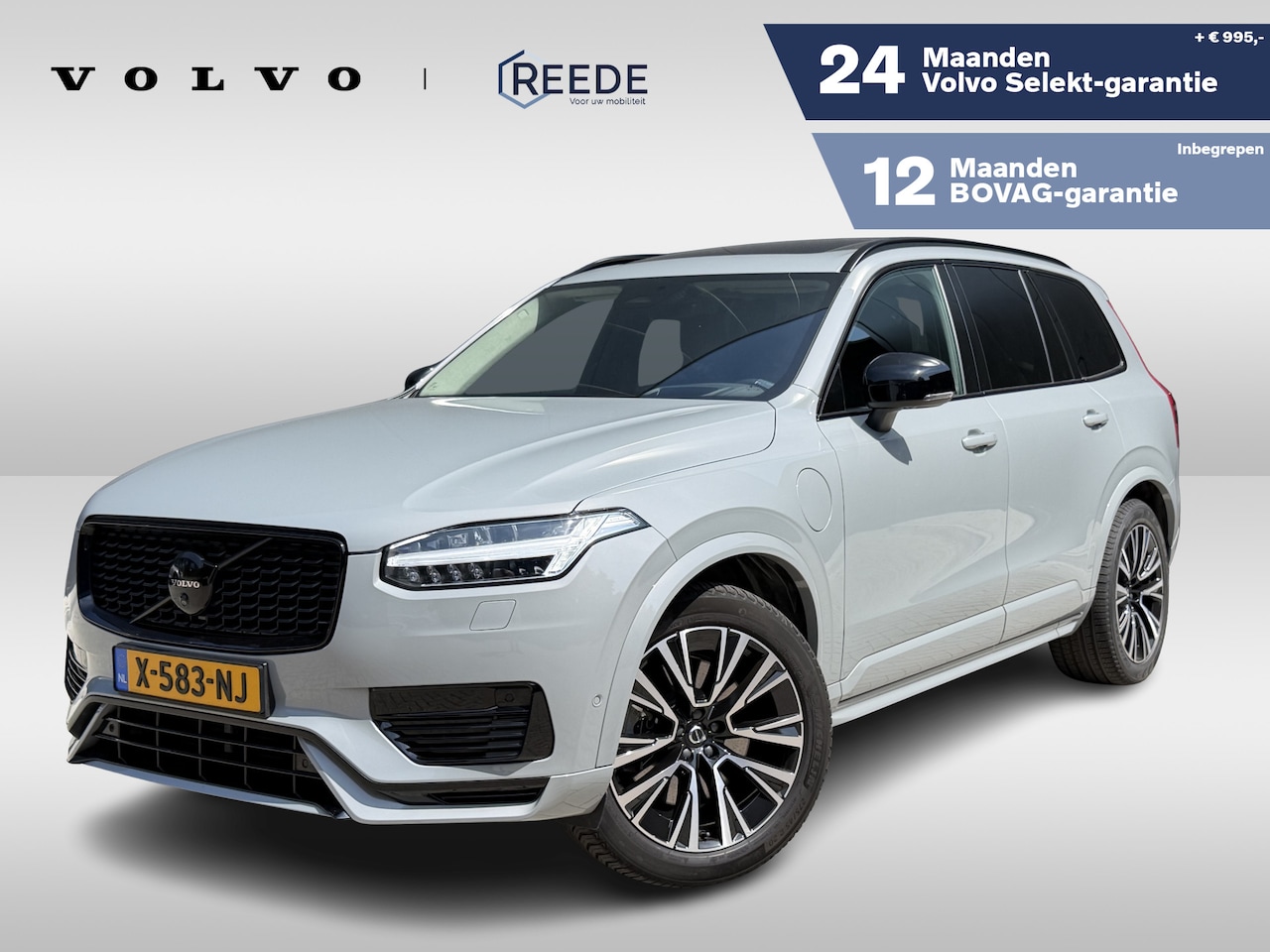 Volvo XC90 - 2.0 T8 Recharge AWD Ultimate Dark | Luchtvering | 360 Camera | Getint Glas | Trekhaak - AutoWereld.nl