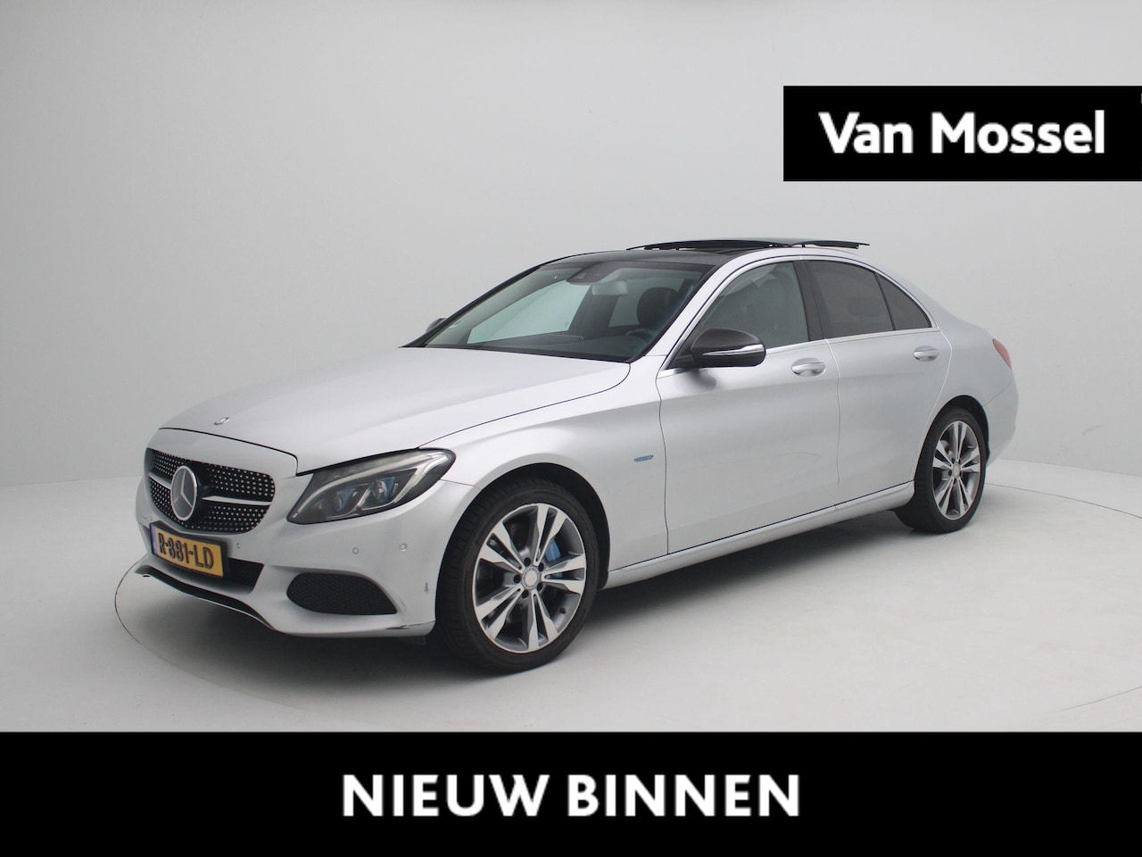 Mercedes-Benz C-klasse - 350 e | Panoramadak | Stoelverwarming | Navigatie | Lederen Bekleding | Climate Control | - AutoWereld.nl