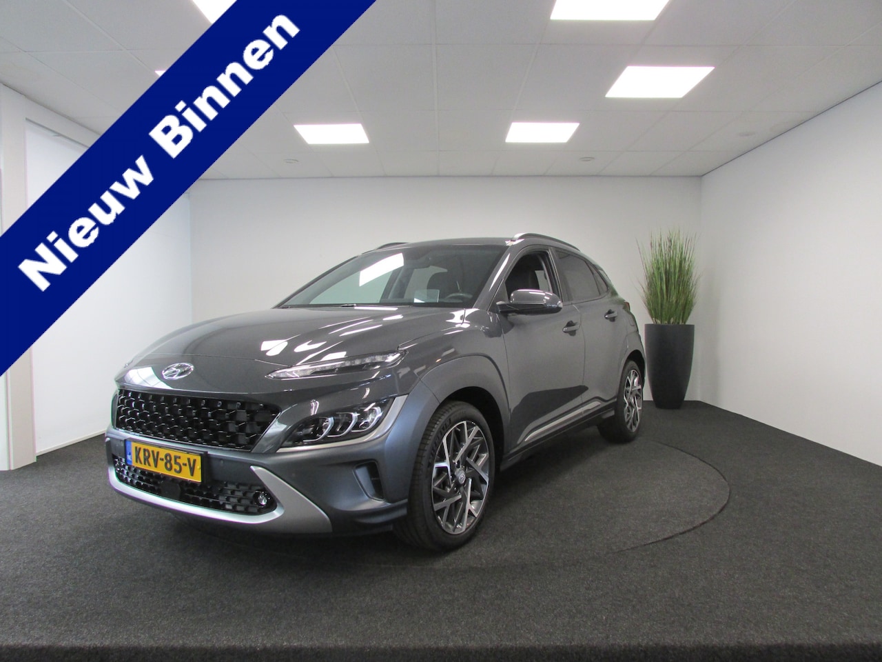 Hyundai Kona - 1.6 GDI HEV Premium I Luxe I Dealer onderhouden I LED I BOVAG-Garantie I - AutoWereld.nl