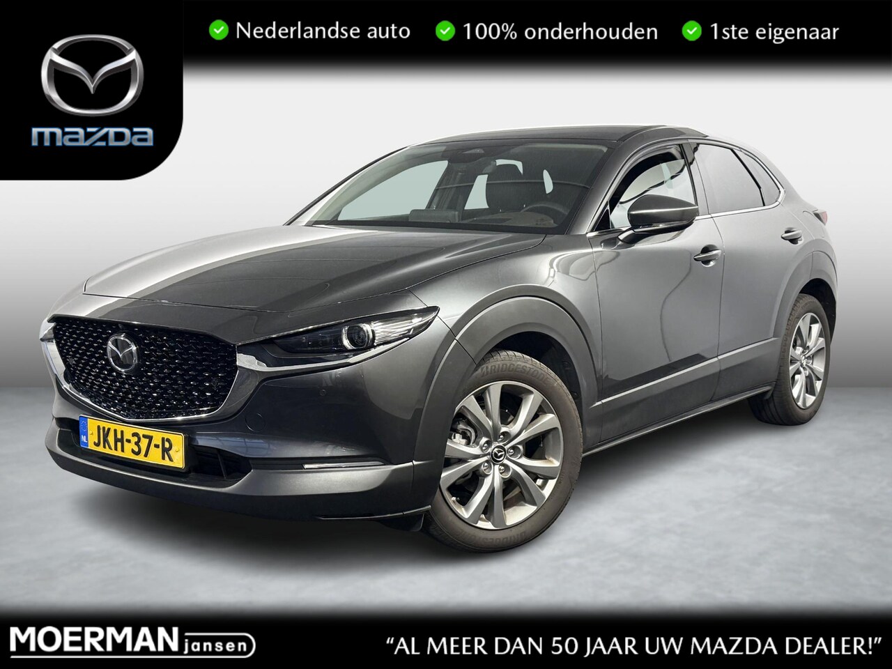 Mazda CX-30 - 2.5 e-SkyActiv-G M Hybrid Takumi / Automaat / Leder / 1e eig. - AutoWereld.nl