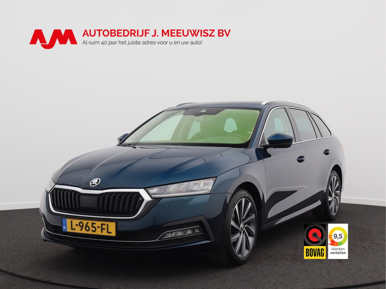 Skoda Octavia Combi - 1.0 e-TSI Business Edition Plus/ schuifdak/ trekhaak! - AutoWereld.nl