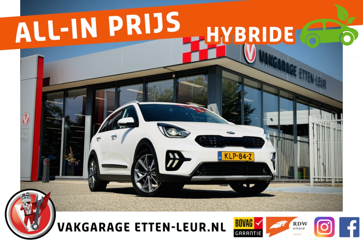 Kia Niro - 1.6 GDi Hybrid Executive Line | LEDER | STOELVERW + KOELING - AutoWereld.nl