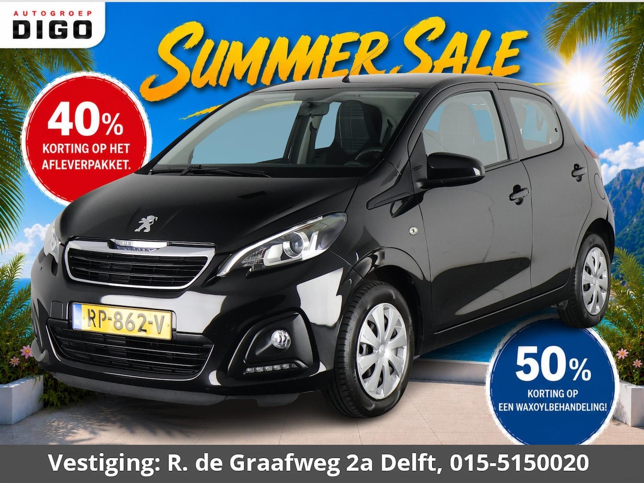Peugeot 108 - 1.0 e-VTi Active | Android scherm | Google Navigatie | Airco | - AutoWereld.nl