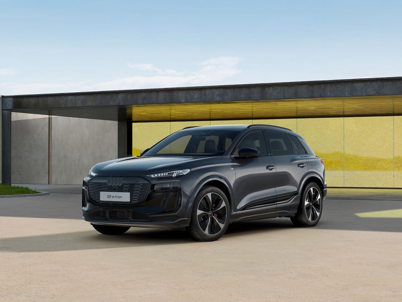 Audi Q6 e-tron - S edition quattro 100 kWh Luchtvering Trekhaak S Line Panoramadak - AutoWereld.nl