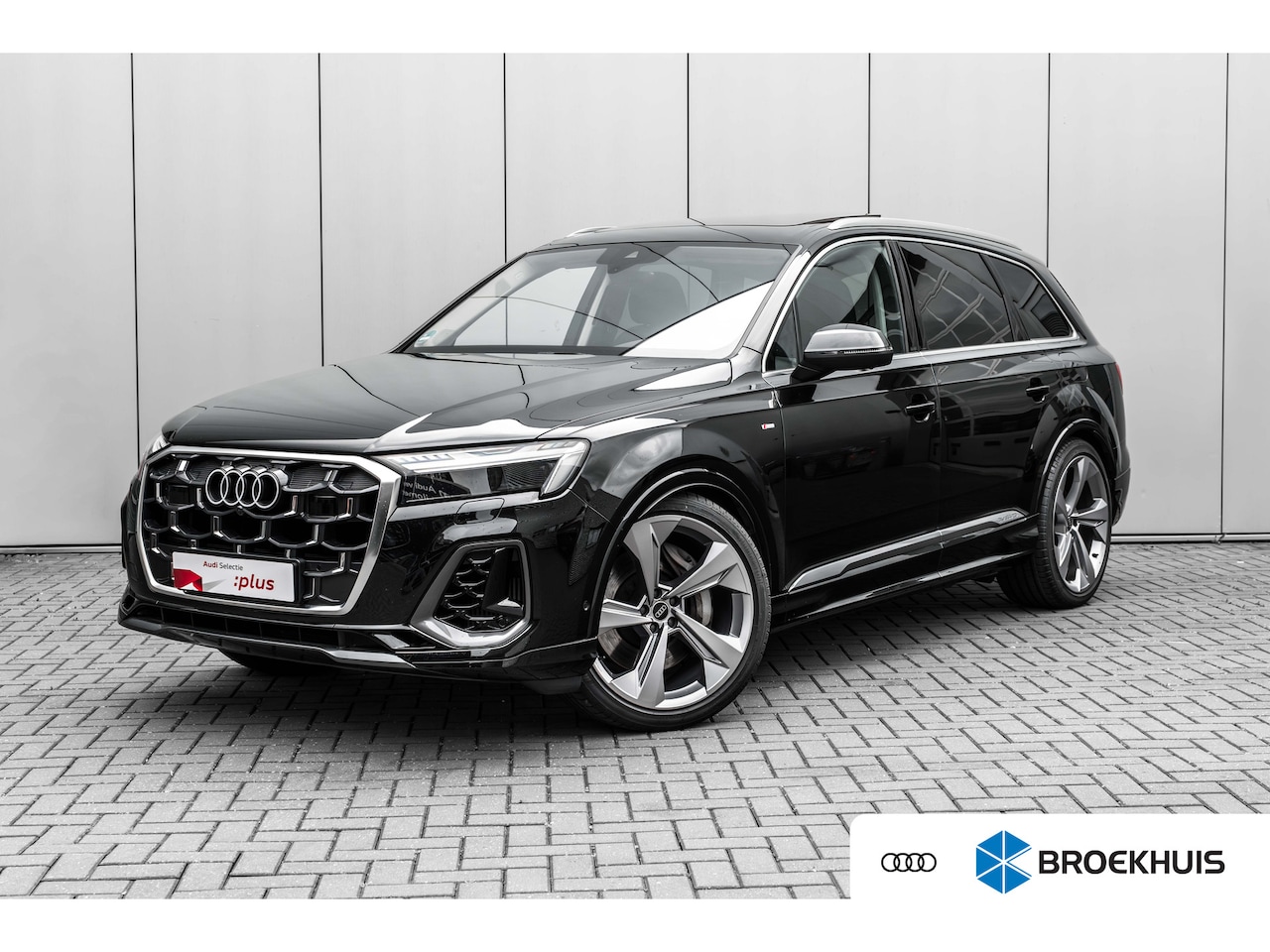 Audi Q7 - 55 TFSI e quattro Pro Line S 394PK | Trekhaak | Panorama Dak | Ventilatie & Massage Stoele - AutoWereld.nl