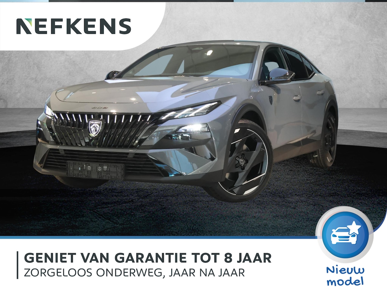 Peugeot 408 - GT Exclusive Plug-In Hybrid 240 pk Automaat | Voorraad | Snel Rijden | Ledere bekleding | - AutoWereld.nl