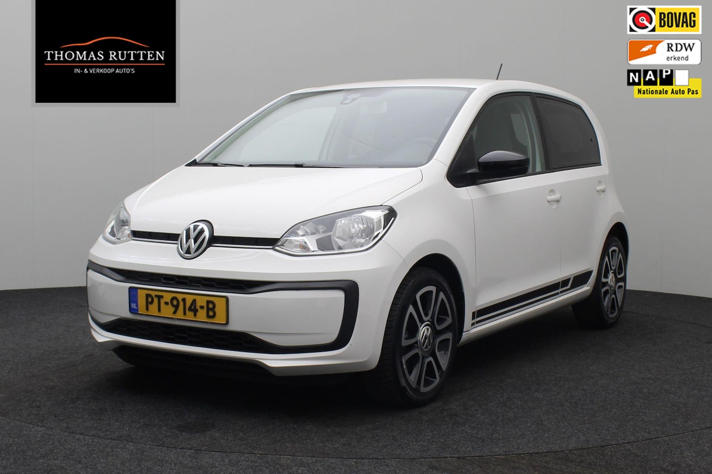 Volkswagen Up! - 1.0 BMT move up! 2017 | Airco | DAB Radio | Elektrische Ramen | Automatische Verlichting & - AutoWereld.nl