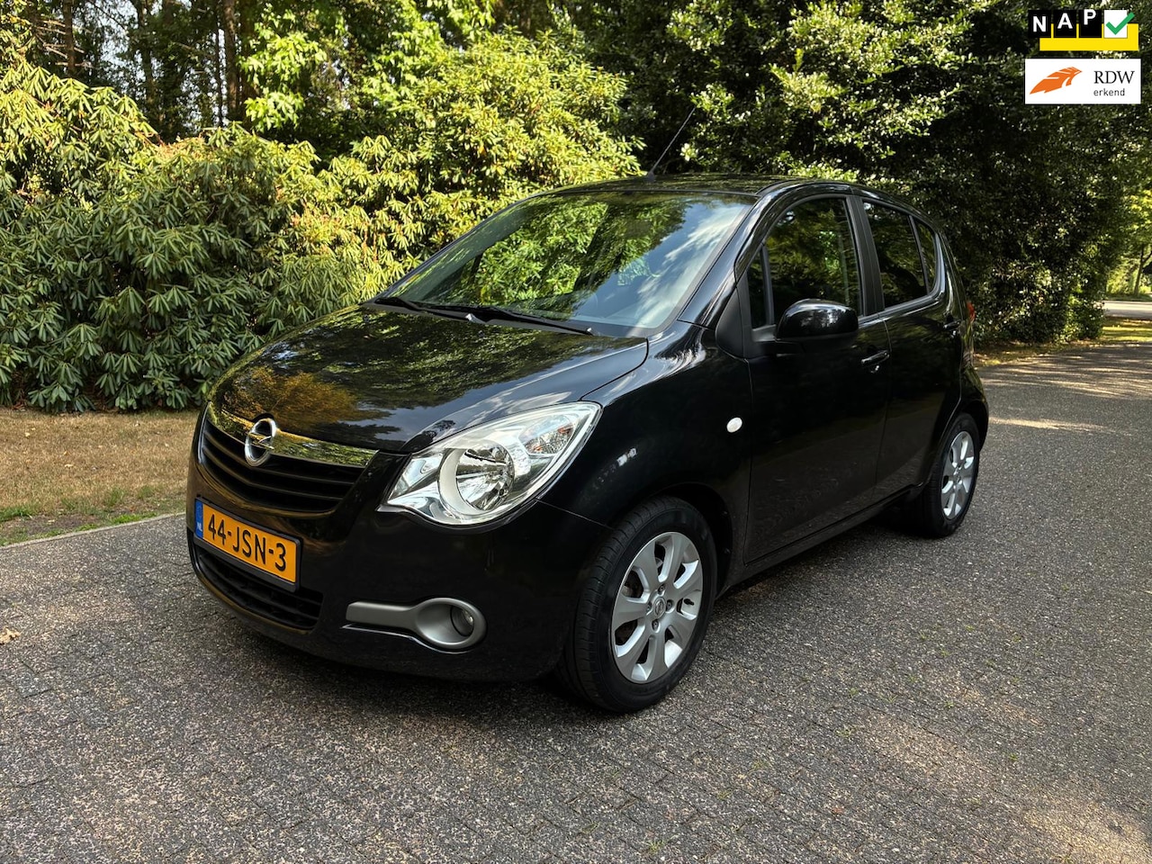 Opel Agila - 1.2 Enjoy Airco / Automaat 40dkm 1e eigenaar! - AutoWereld.nl