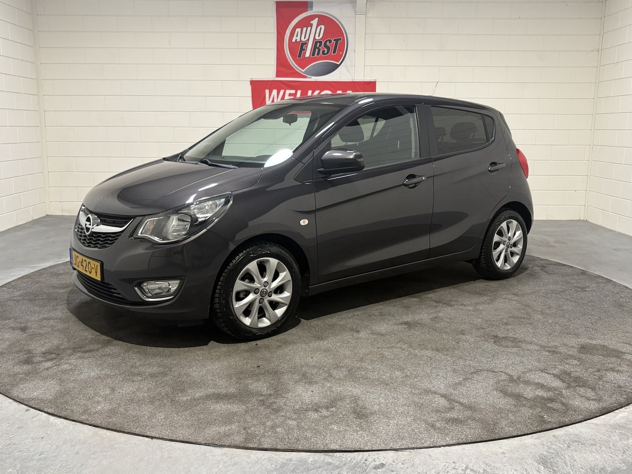 Opel Karl - 1.0 ecoFLEX Cosmo 1.0 ecoFLEX Cosmo, 1e eigenaar, Clima, Cruise, Blue tooth, Isofix, 15 inch lichtmetaal, ha - AutoWereld.nl