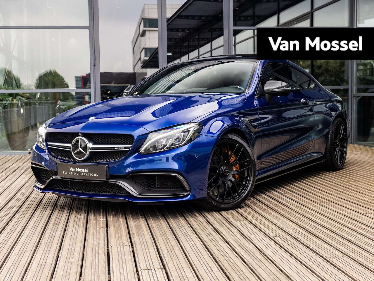 Mercedes-Benz C-klasse Coupé - AMG 63 S | KERAMISCH | BURMESTER | AMG PERFORMANCE UITLAAT | PANORAMA/SCHUIF-KANTELDAK | A - AutoWereld.nl