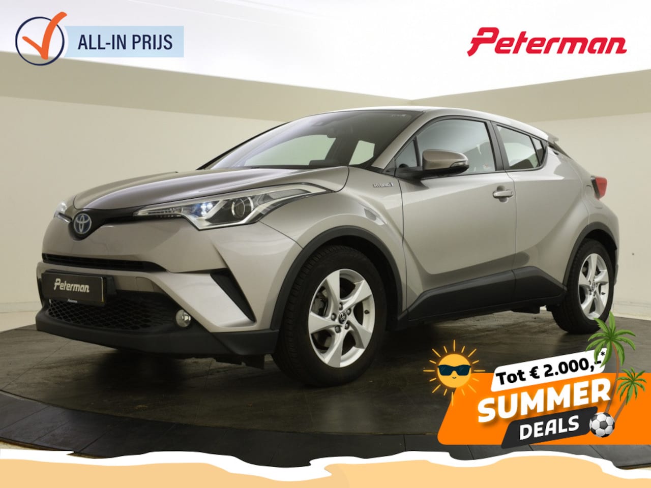 Toyota C-HR - 1.8 Hybrid Dynamic | BSM | Trekhaak | - AutoWereld.nl