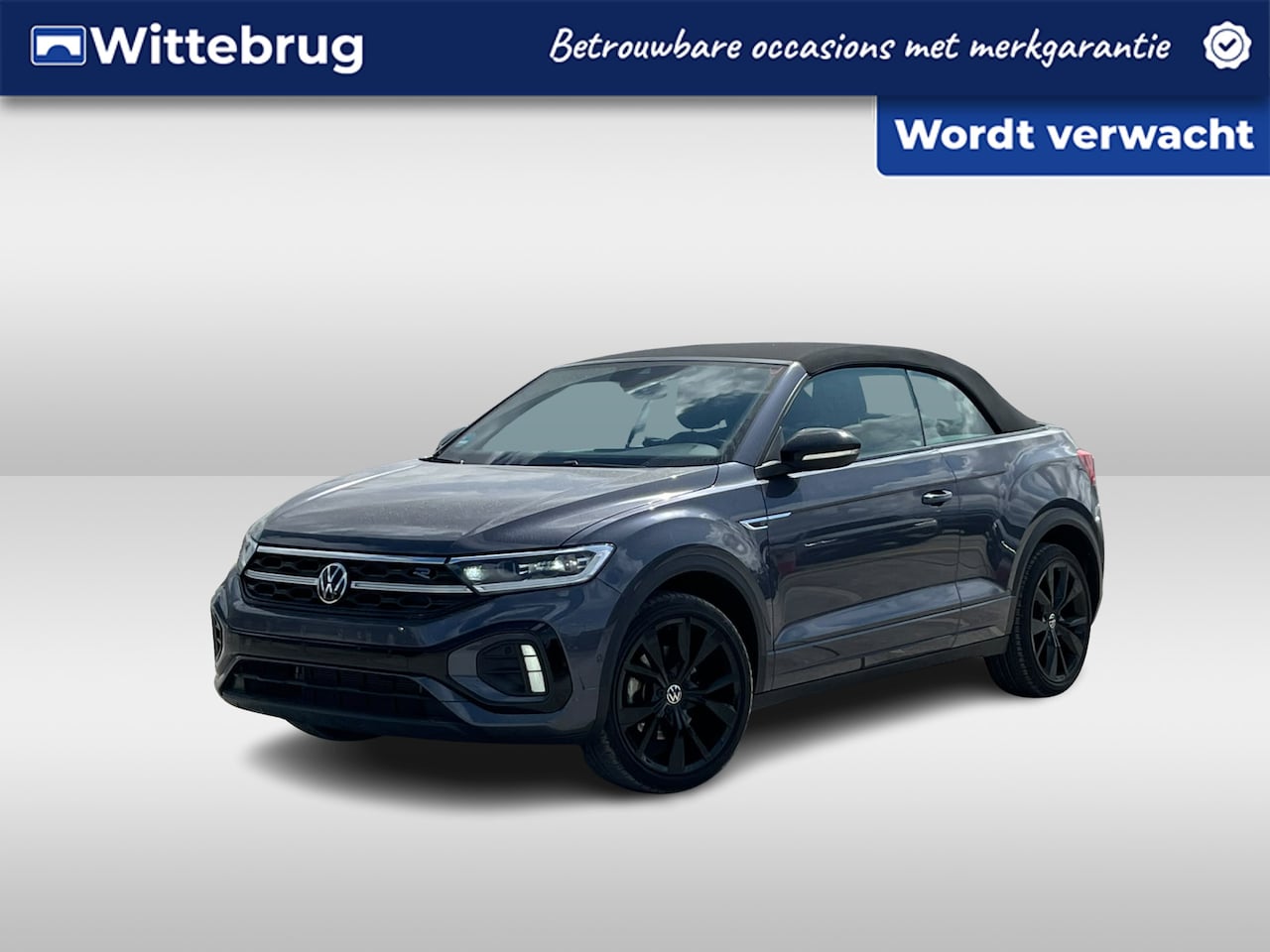 Volkswagen T-Roc Cabrio - 1.5 TSI R-Line / Elektrische Kap / NAVI / APP.Connect / 19"LMV / CAMERA / Trekhaak - AutoWereld.nl