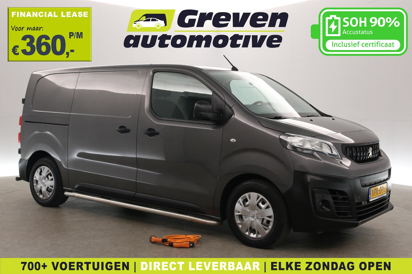 Peugeot Expert - Elektrisch 75 kWh L2H1 | Snelladen | SOH 90% | Airco | Cruise | Camera | Carplay | Parkeer - AutoWereld.nl