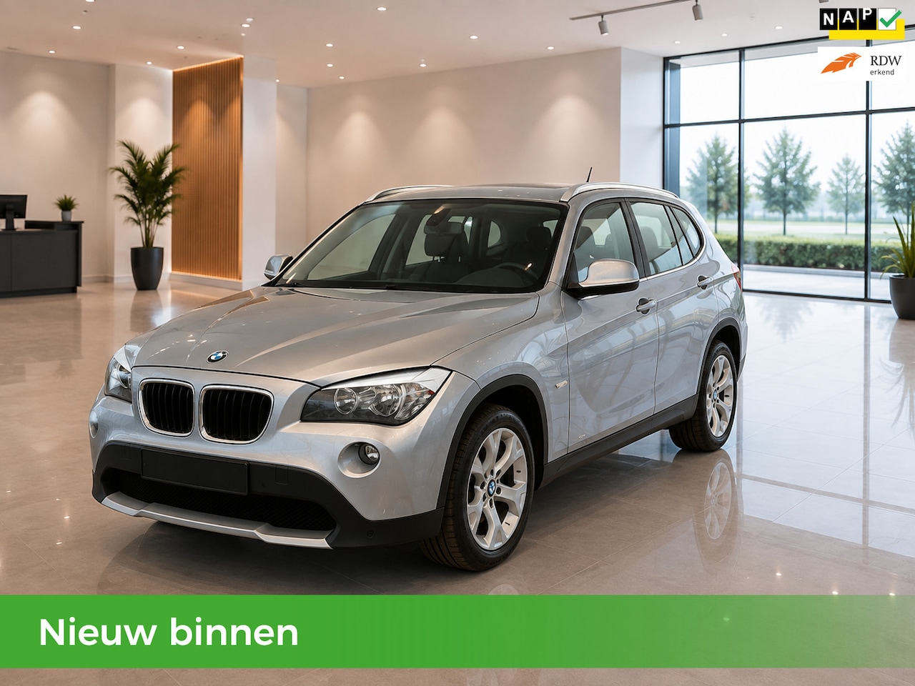 BMW X1 - SDrive18i NAP- Airco- Navi - Trekhaak- Parkeersensoren- Elek.ramen- Velgen - AutoWereld.nl