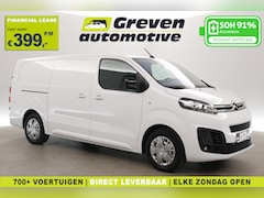 Citroën Jumpy - Elektrisch 75 kWh L3H1 | Snelladen | SOH 91% | Clima | Camera | Cruise | 3 Zits | Carplay