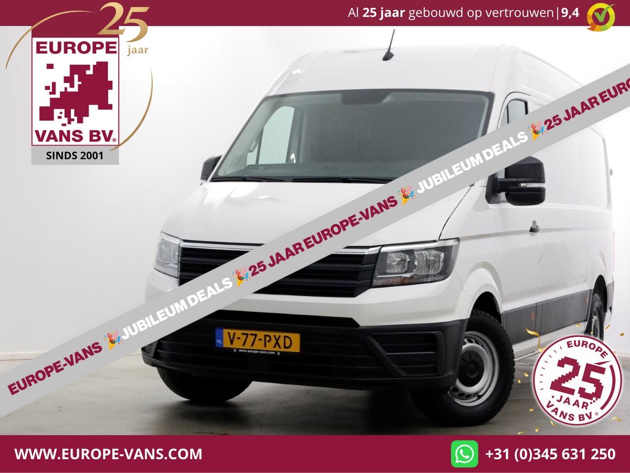 Volkswagen Crafter - 35 2.0 TDI 140pk L3H3 (L2H2) Comfortline Airco/Camera/Carplay 12-2023 - AutoWereld.nl