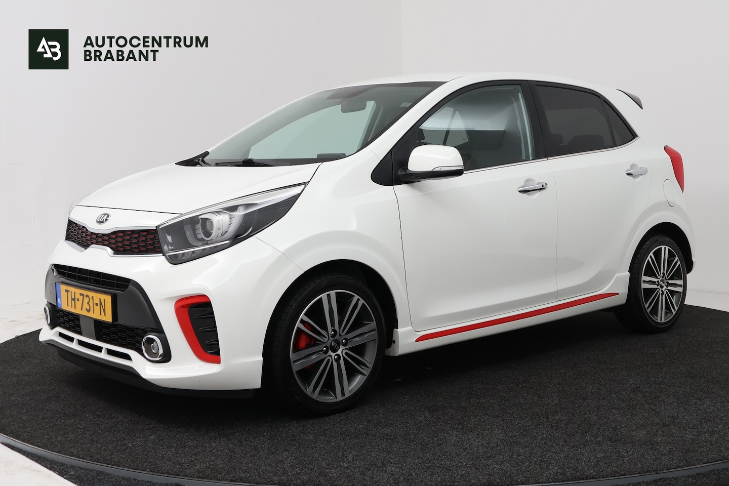 Kia Picanto - 1.0 T-GDI GT-Line (STOEL/STUUR VERWARMING, NAVIGATIE, CAMERA, CRUISE CONTROL, PARKEERSENSO - AutoWereld.nl