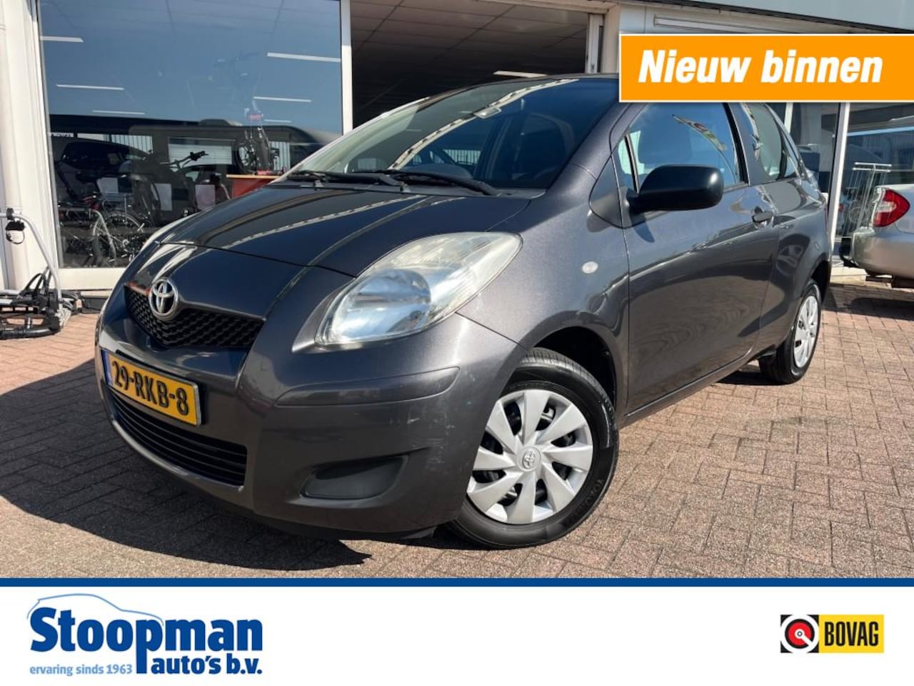 Toyota Yaris - 1.0 VVT-i Acces Airco, cv, El.ramen Radio/cd - AutoWereld.nl