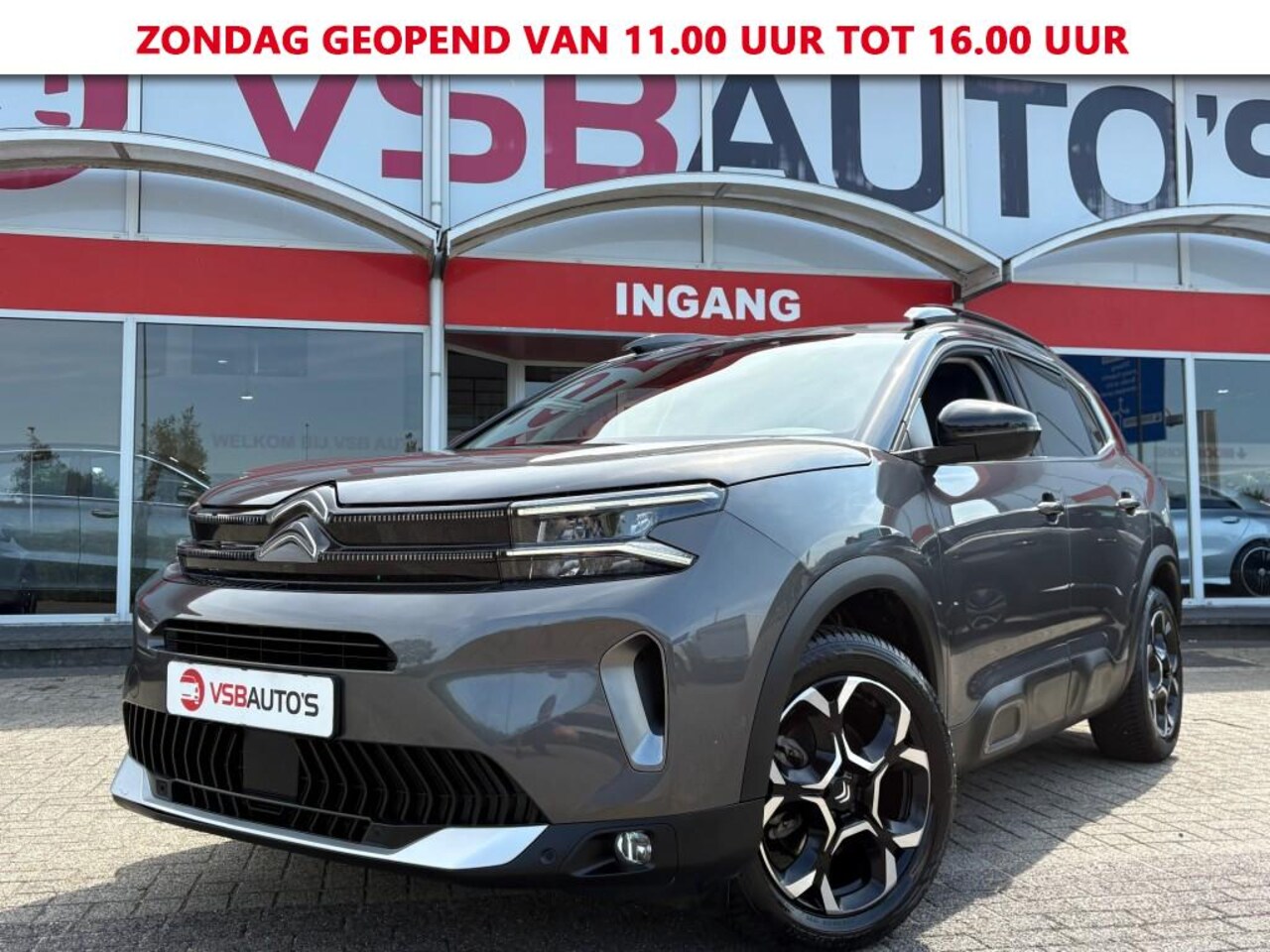 Citroën C5 Aircross - 1.2 HYBRID AUT. NAVI CAMERA AIRCO LMV CRUISE - AutoWereld.nl