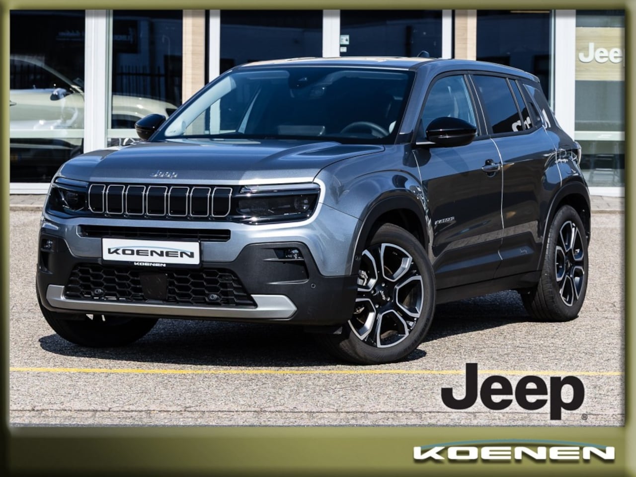 Jeep Avenger - SUMMIT 54KWH Granite - AutoWereld.nl