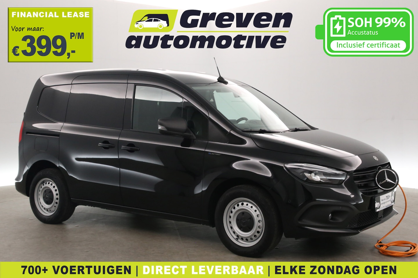 Renault Kangoo - Mercedes-Benz eCitan 45 kWh | NIEUW | Snelladen | SOH 99% | Clima | Camera | Cruise | Car - AutoWereld.nl