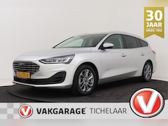 Ford Focus Wagon - 1.0 EcoBoost Hybrid Titanium | Org NL | CarPlay | Cruise Control | Climate Control | PDC |