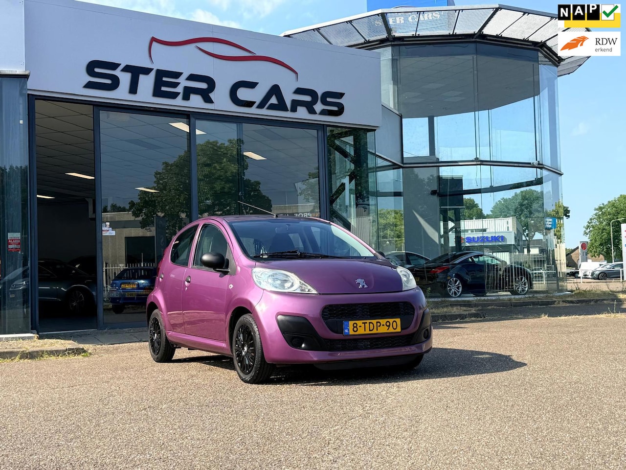 Peugeot 107 - 1.0 Access Accent|Km 29200 NAP|1est eigenaar|Airco|5 Deurs| - AutoWereld.nl