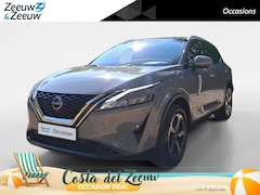 Nissan Qashqai - 1.3 MHEV Xtronic N-Connecta | dealer onderhouden | Lage kilometers | Pano dak | Apple/Andr