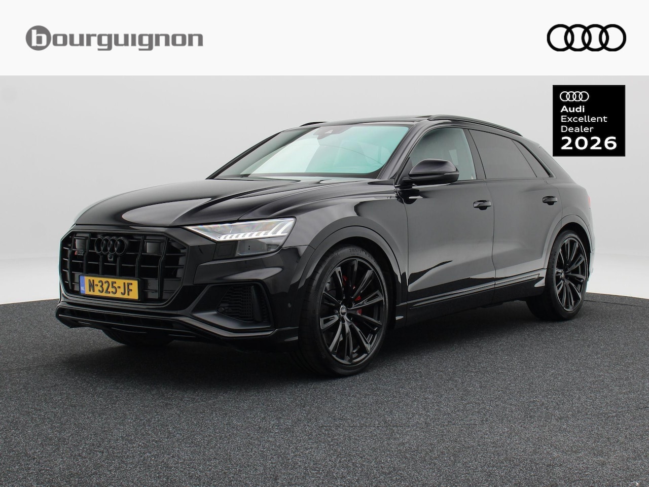 Audi Q8 - 4.0 TFSi SQ8 quattro 508 Pk Automaat | Head up | Bang & Olufsen | Valcona Leer | Memory | - AutoWereld.nl