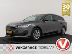 Ford Focus Wagon - 1.0 EcoBoost Hybrid Titanium | Trekhaak | Org NL | CarPlay | Cruise Control | Climate Cont