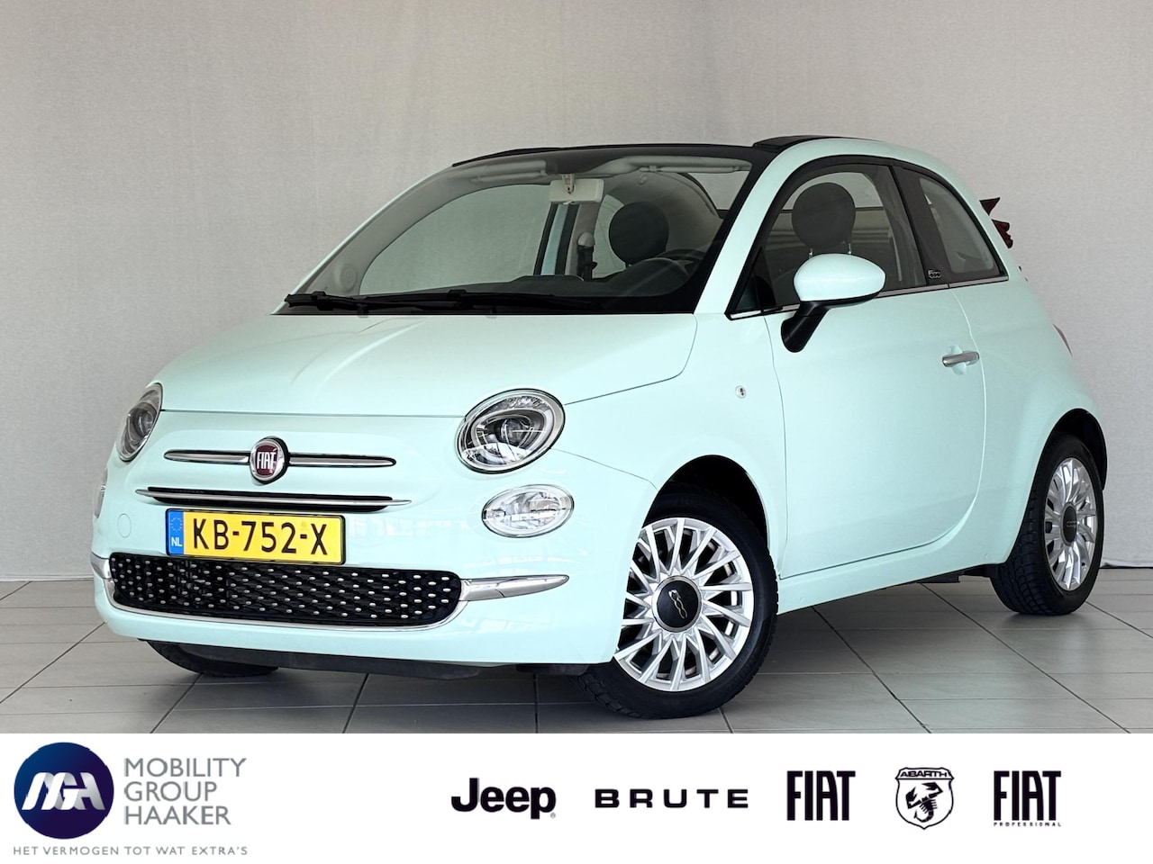 Fiat 500 C - 0.9 TwinAir Turbo Lounge | Navigatie | Bluetooth | Airco - AutoWereld.nl