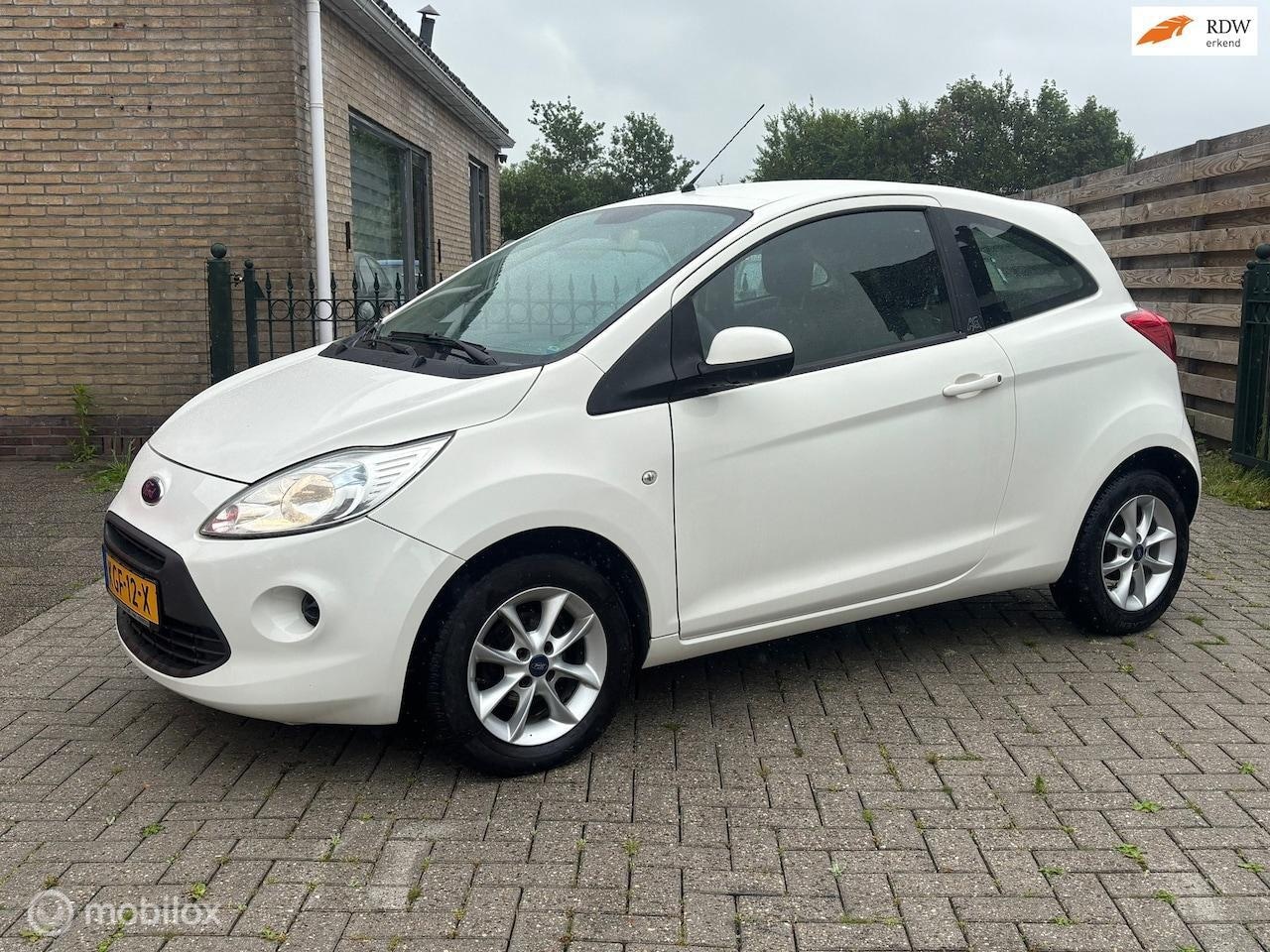 Ford Ka - 1.2 Titanium X start/stop | airco || aux | nieuwe apk keuring | nette auto - AutoWereld.nl
