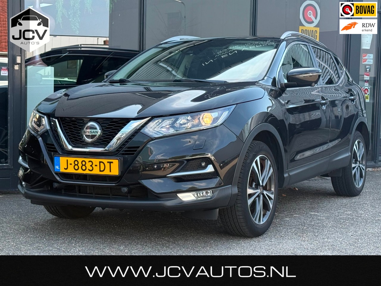 Nissan Qashqai - 1.2 N-Connecta PANO/360CAMERA - AutoWereld.nl