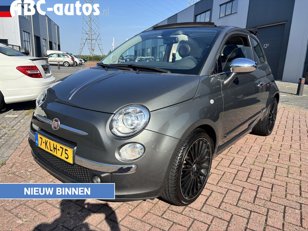 Fiat 500 C - 86pk Cabrio TwinAir Lounge / Sportleder / Xenon / Clima - AutoWereld.nl