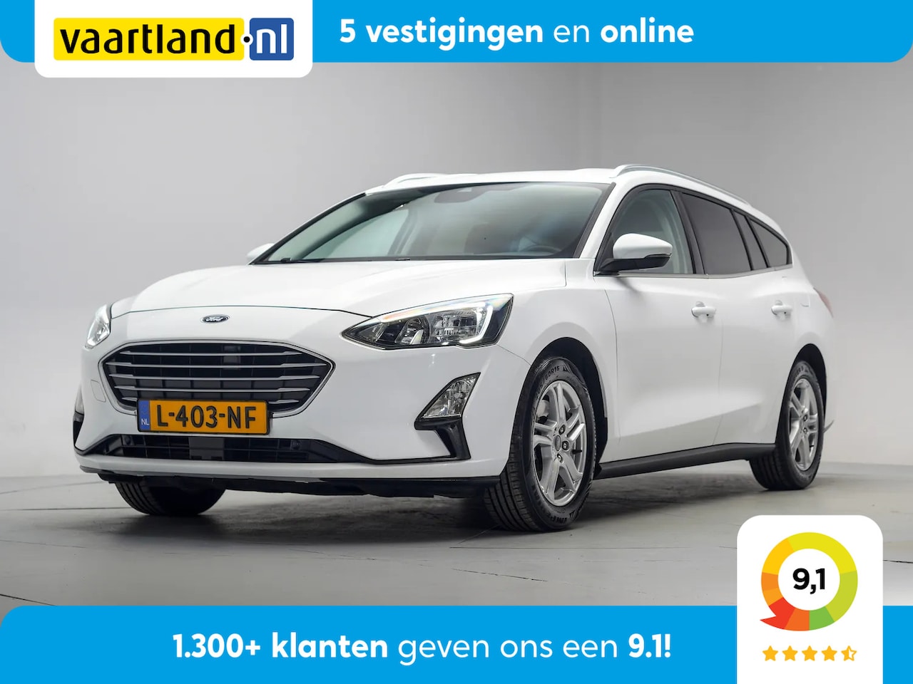 Ford Focus - 1.0 EcoBoost Business [ Navi Camera Trekhaak ] - AutoWereld.nl