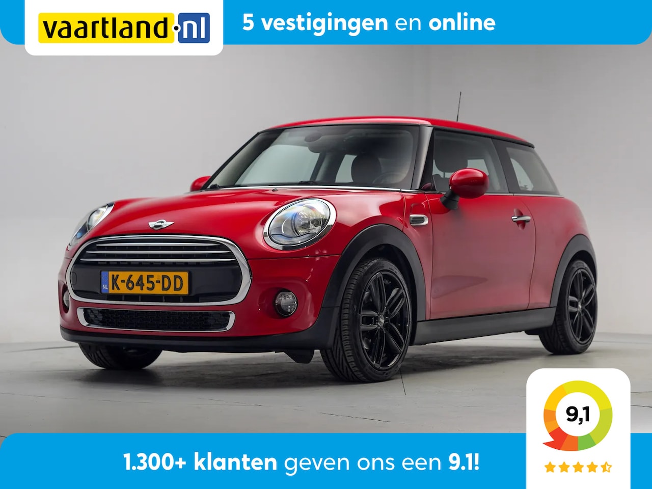 MINI One - 1.2 One Chili [ Navi Sportstoelen Stoelverwarming ] - AutoWereld.nl