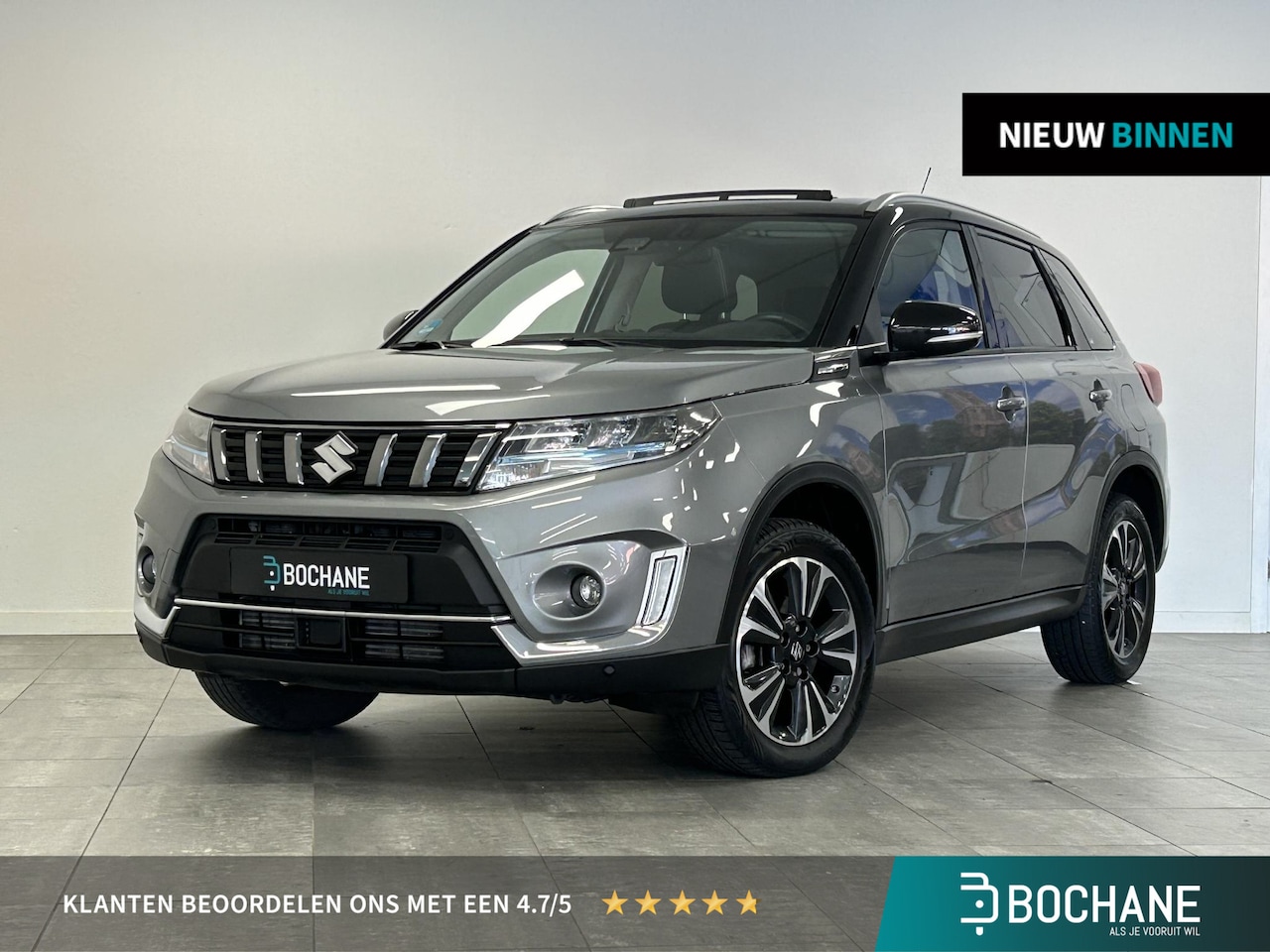 Suzuki Vitara - 1.4 Boosterjet Style Smart Hybrid | PANO | STOELVERWARMING | LED | CAMERA | TREKHAAK - AutoWereld.nl