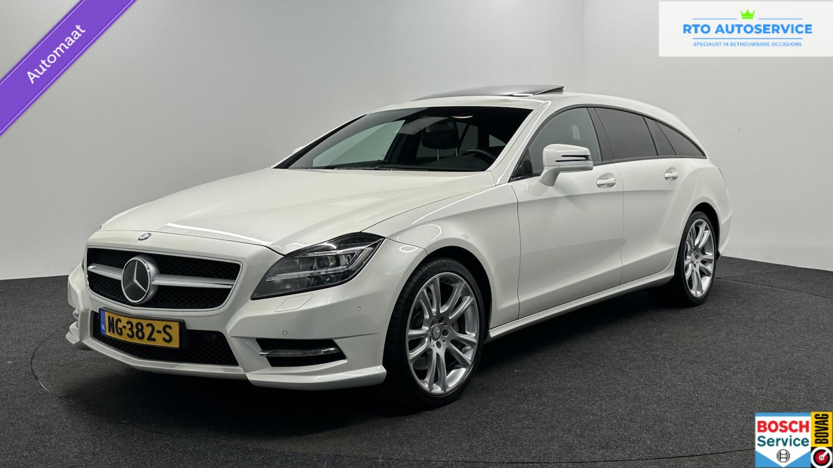 Mercedes-Benz CLS-klasse Shooting Brake - 350 NAVI TREKHAAK SCHUIF?OPEN DAK. - AutoWereld.nl