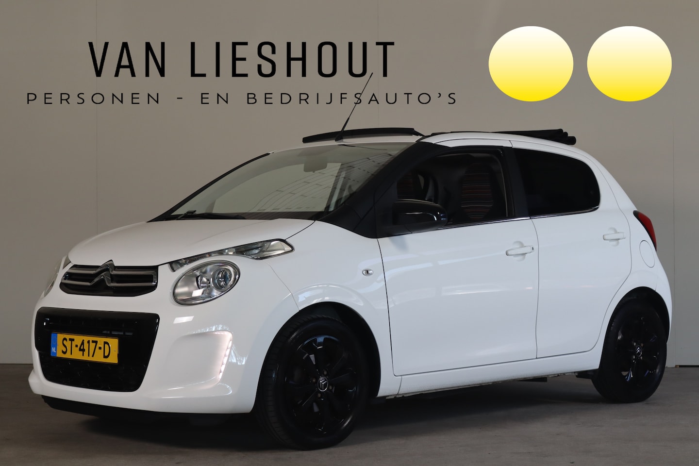 Citroën C1 - 1.0 e-VTi Airscape Shine Cabrio NL-Auto!! Climate I Camera - AutoWereld.nl