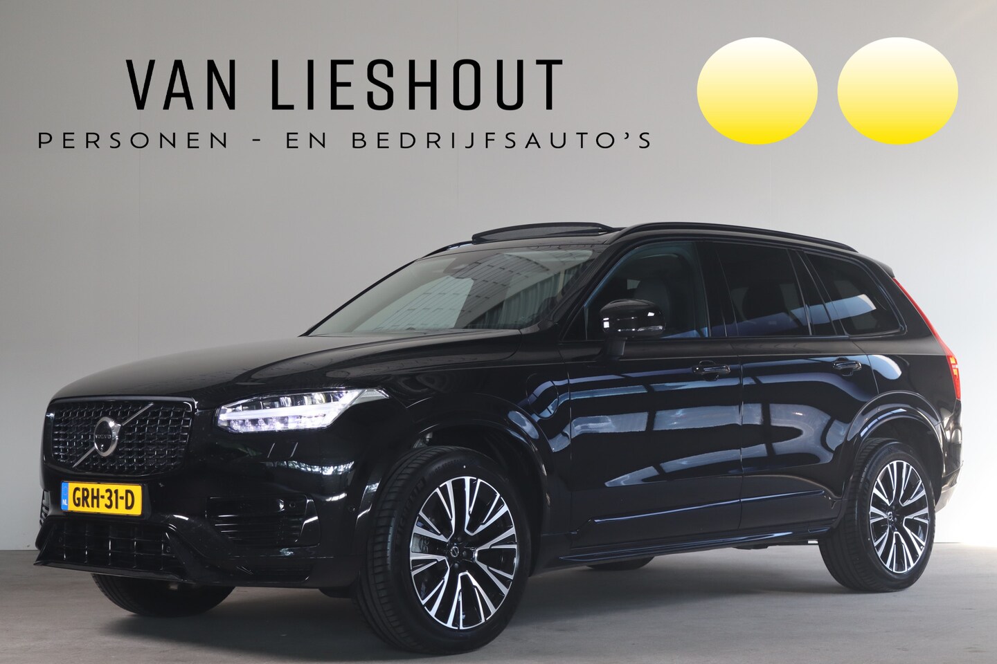 Volvo XC90 - 2.0 T8 Plug-in hybrid AWD Ultra Dark - NL- Auto!! Bowers & Wilkins I Luchtvering I Elek Tr - AutoWereld.nl