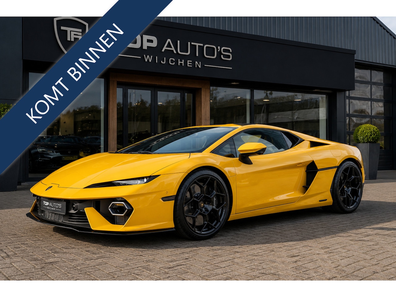 Lamborghini Temerario - 4.0 V8 Giallo Auge - Lift - Sonus Faber - 5 Year Warranty Pass Display - Stoel Verw/Koelin - AutoWereld.nl