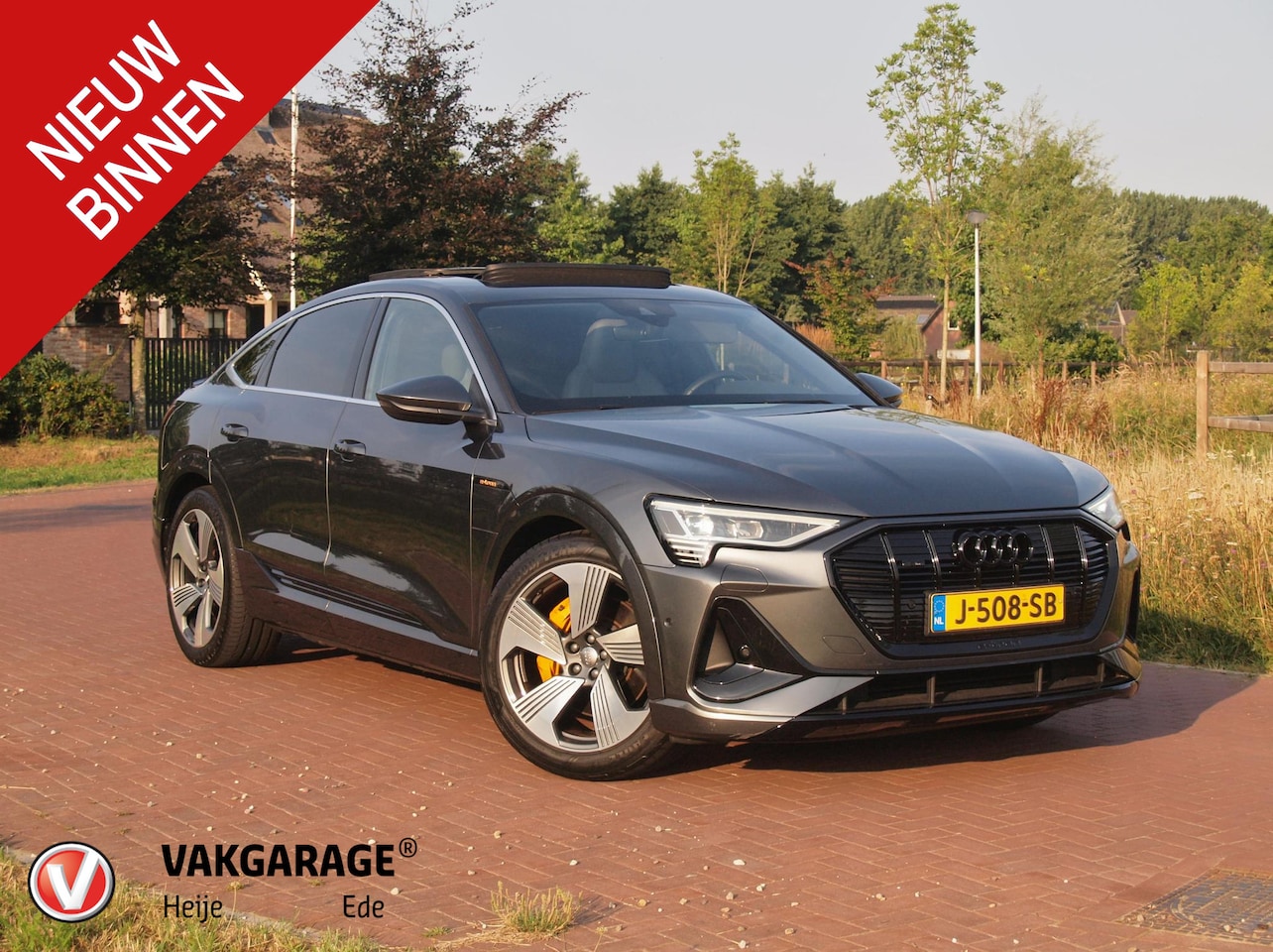 Audi e-tron Sportback - 55 quattro S edition 95 kWh | SOH 92% | S-Line Stoelen | Panoramadak | Bang & Olufsen | Ca - AutoWereld.nl