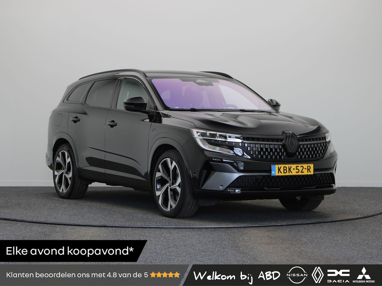 Renault Espace - E-Tech full hybrid 200 esprit Alpine 7p. | Elektrische achterklep | 4Control | Adaptieve c - AutoWereld.nl