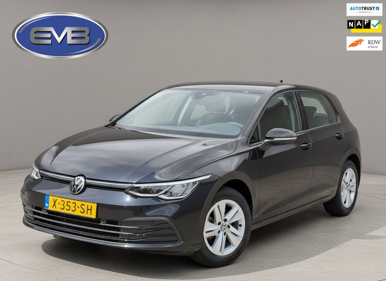 Volkswagen Golf - 1.0 eTSI AUTOMAAT Life, achteruitrijcamera, navigatie, sfeerverlichting, climaat, 1 e eige - AutoWereld.nl