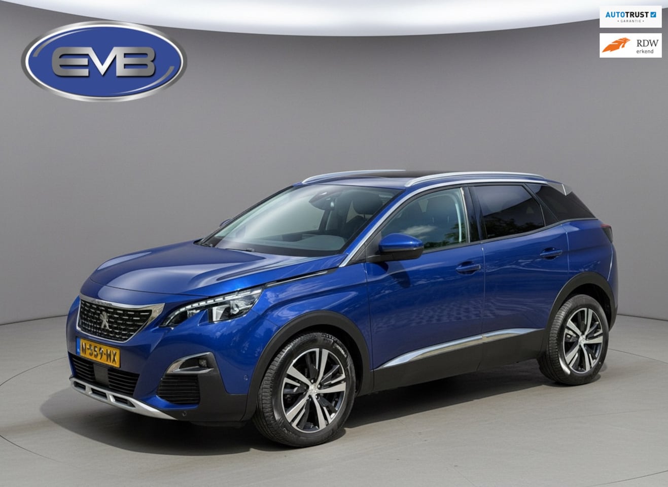 Peugeot 3008 - 1.2 PureTech AUTOMAAT Allure, achteruitrijcamera, luxe uitvoering, navigatie, cruise contr - AutoWereld.nl