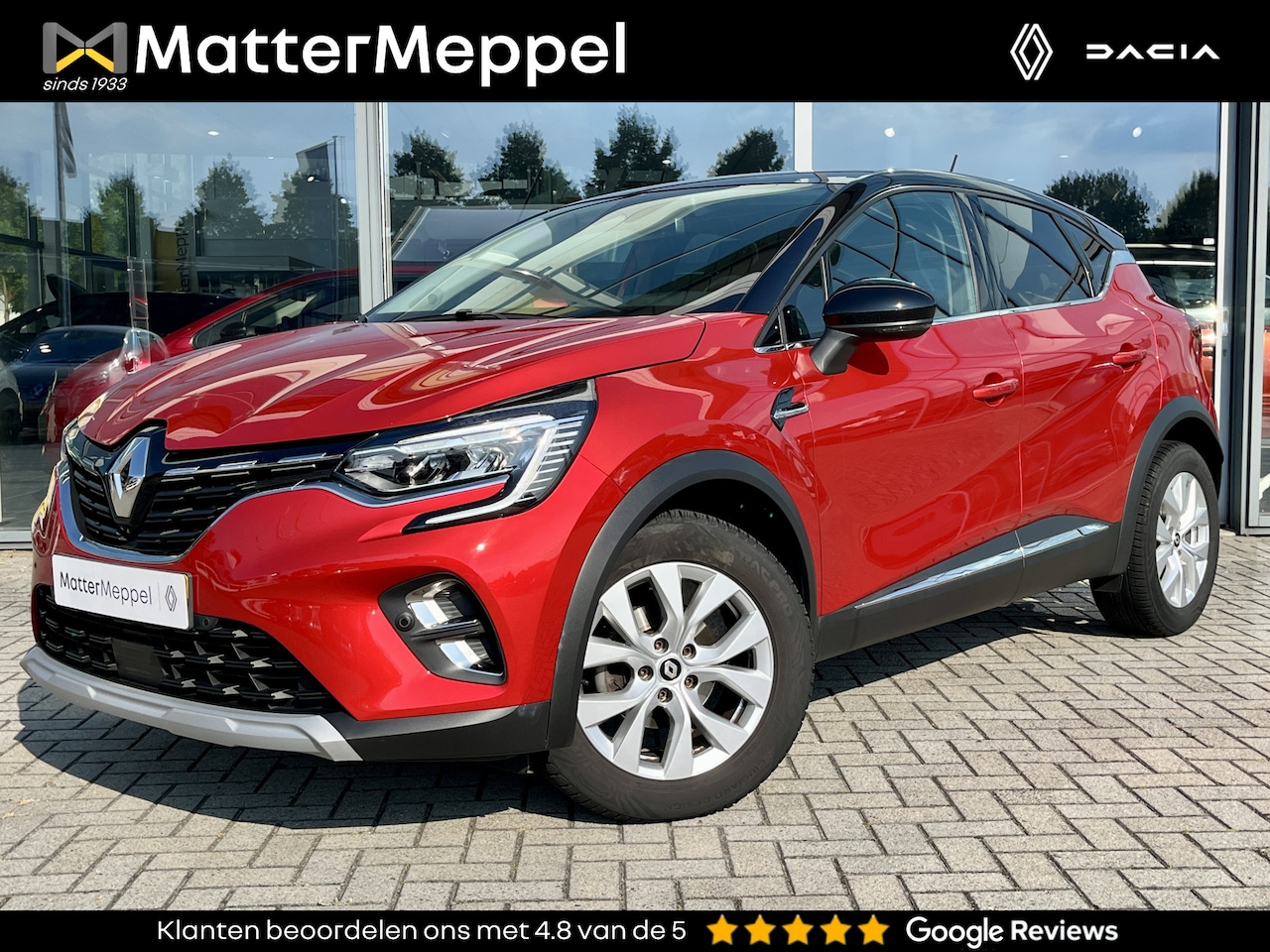 Renault Captur - 1.3 TCe 140 EDC Intens | Trekhaak | Automaat | Navigatie | Achteruitrijcamera | Parkeersen - AutoWereld.nl