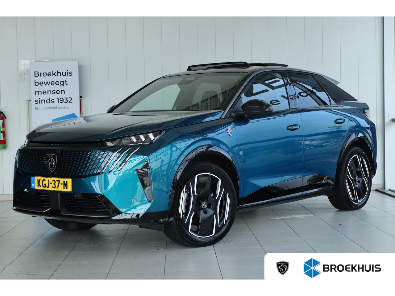Peugeot e-3008 - GT Long Range 230 97 kWh | Adapt. Cruise | Focal Audio | Schuifdak | Stoelverwarming | Ele - AutoWereld.nl