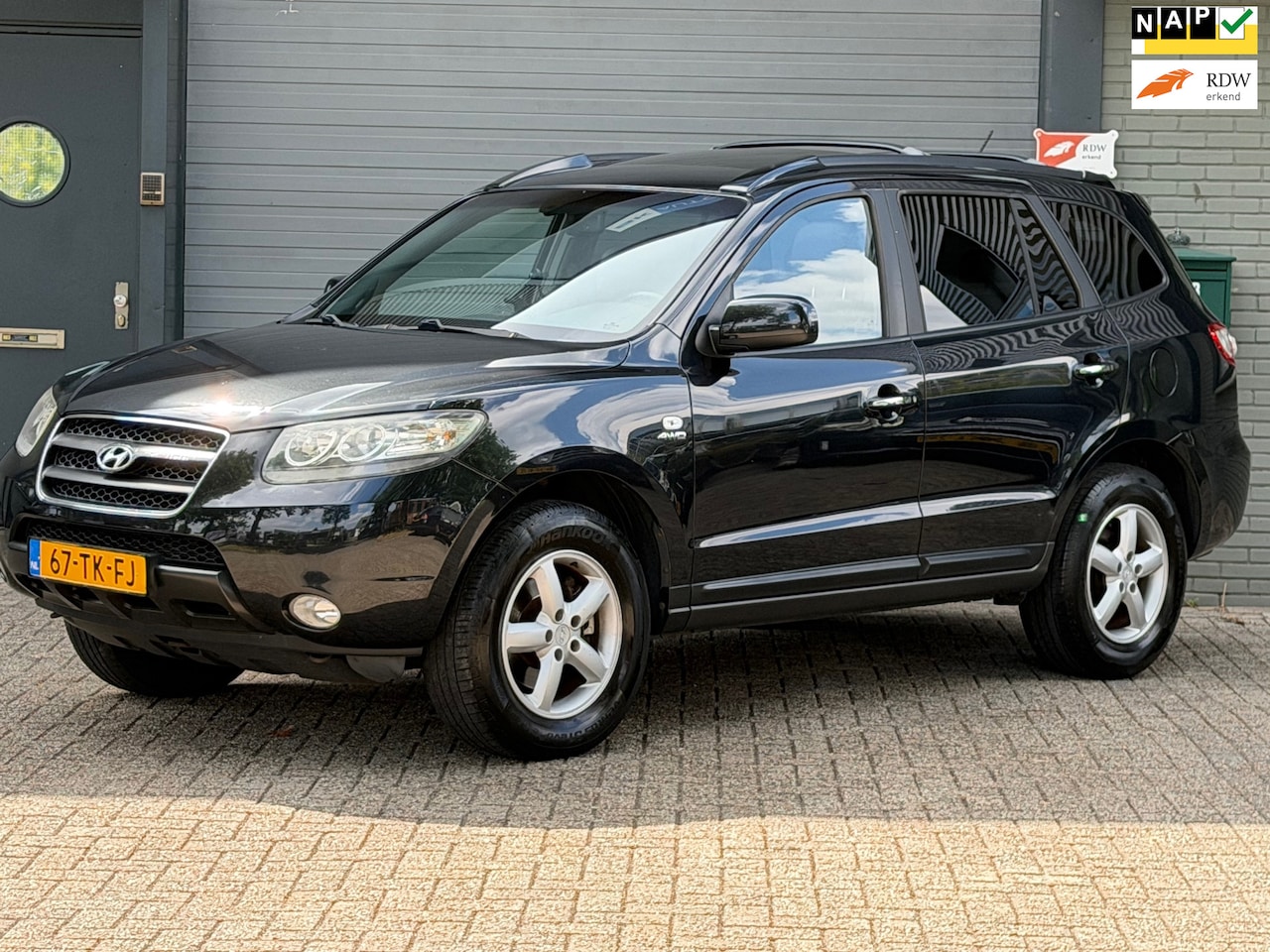 Hyundai Santa Fe - 2.7i V6 4WD Style 2.7i V6 4WD Style , automaat, schuifdak, volledig leder - AutoWereld.nl