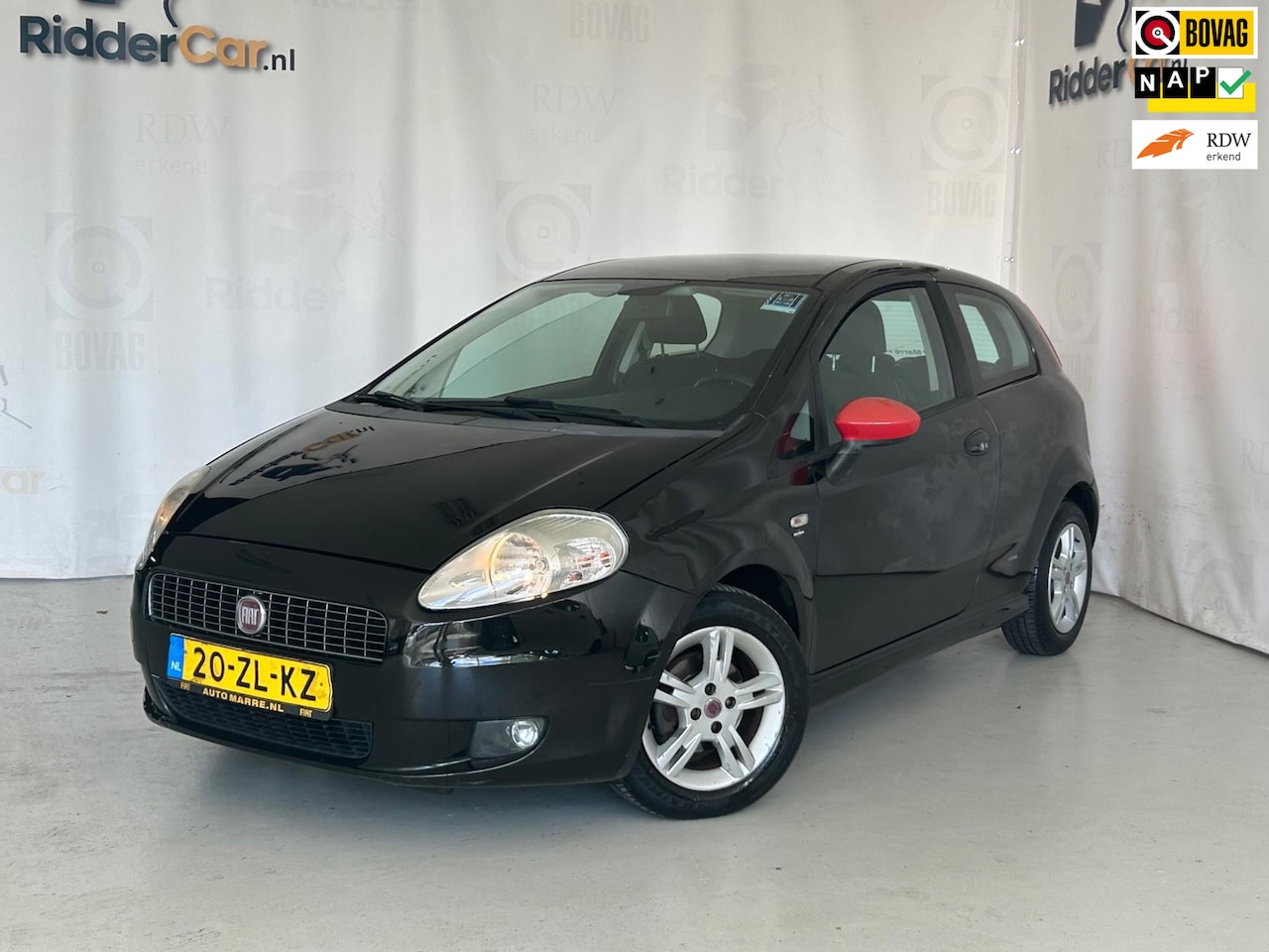 Fiat Grande Punto - 1.4 GP SPORT|NAP|AIRCO|APK09-2026|VELGEN|TREKHAAK|ELEK RAMEN|CENTR DEUR| - AutoWereld.nl